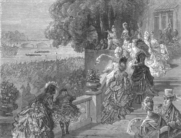 'The Limes - Mortlake', 1872.  Creator: Gustave Doré.
