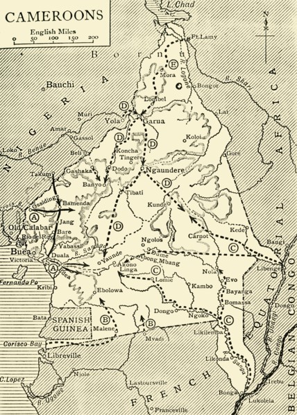 'The Conquest of the Cameroons', First World War, 1914-1916, (c1920). Creator: Unknown.