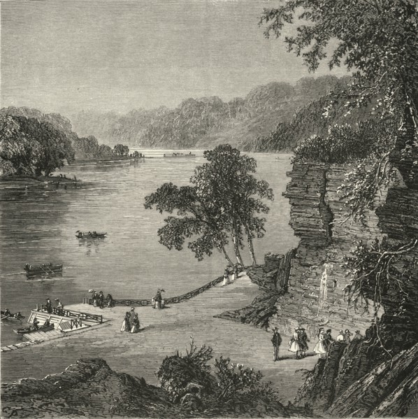 'Rockland Landing, on the Schuylkill', 1874.  Creator: John Filmer.