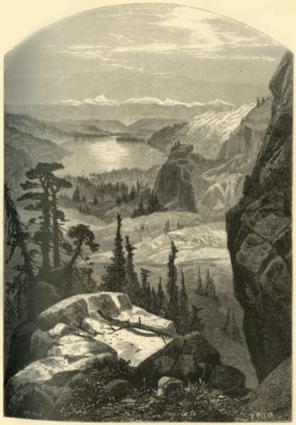 'Donner Lake, Nevada', 1874.  Creator: A. Measom.