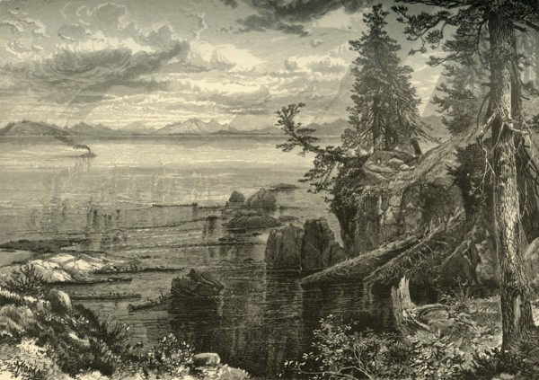 'Lake Tahoe', 1874.  Creator: John Karst.