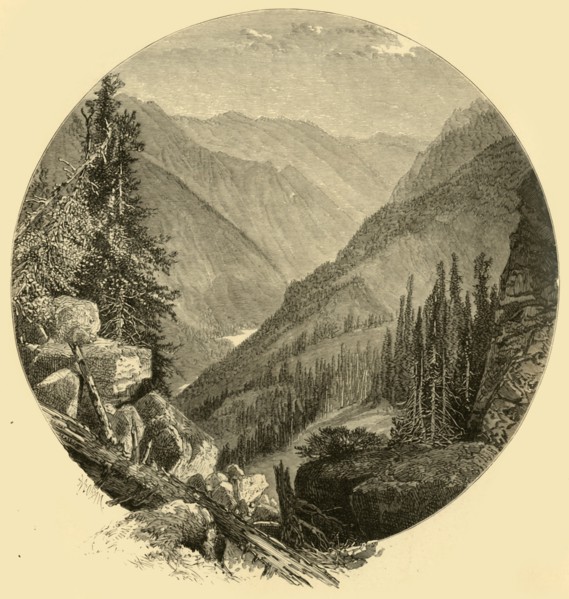 'Giant's Gap', 1874. Creator: Thomas Moran.