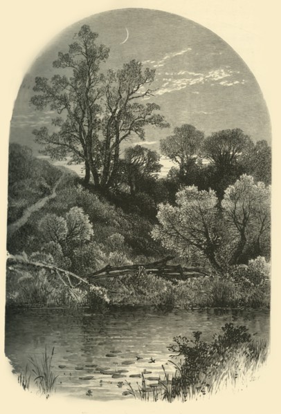 'Banks of the Housatonic, at Pittsfield', 1874.  Creator: Frederick William Quartley.