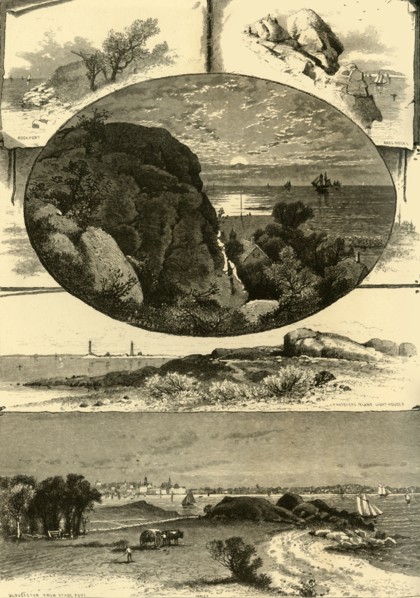 'Gloucester and Rockport', 1874.  Creator: John J. Harley.