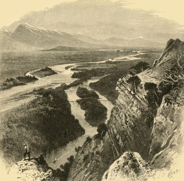 'The Yellowstone', 1872.  Creator: Frederick William Quartley.