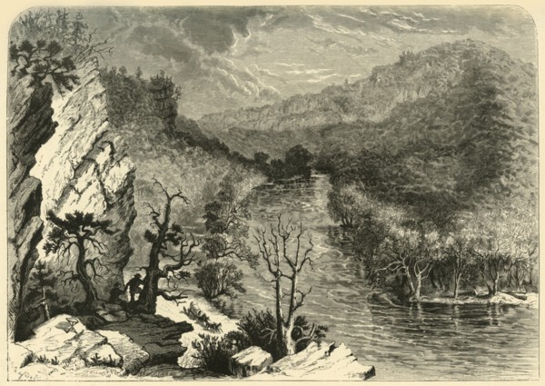 'Petersburg Gap', 1872.  Creator: William Ludwell Sheppard.