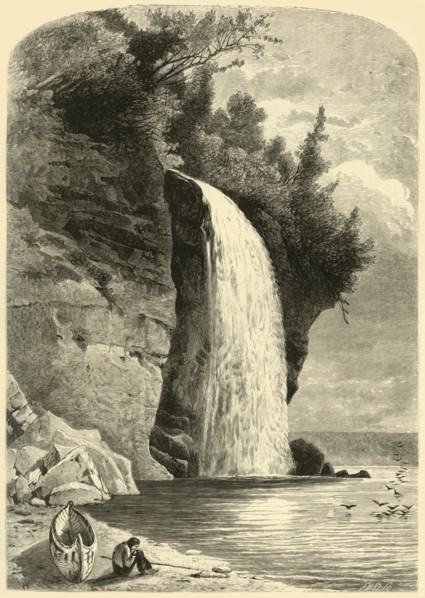 'Silver Cascade', 1872.  Creator: Frederick William Quartley.