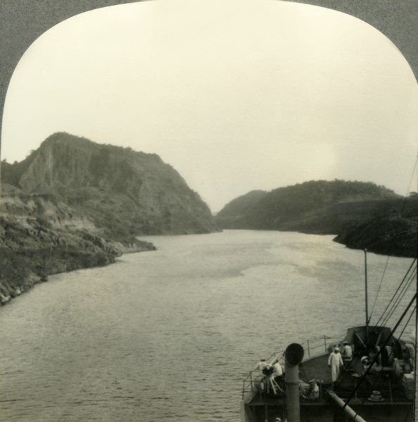 'Gold Hill, Gaillard Cut, Panama Canal', c1930s. Creator: Unknown.