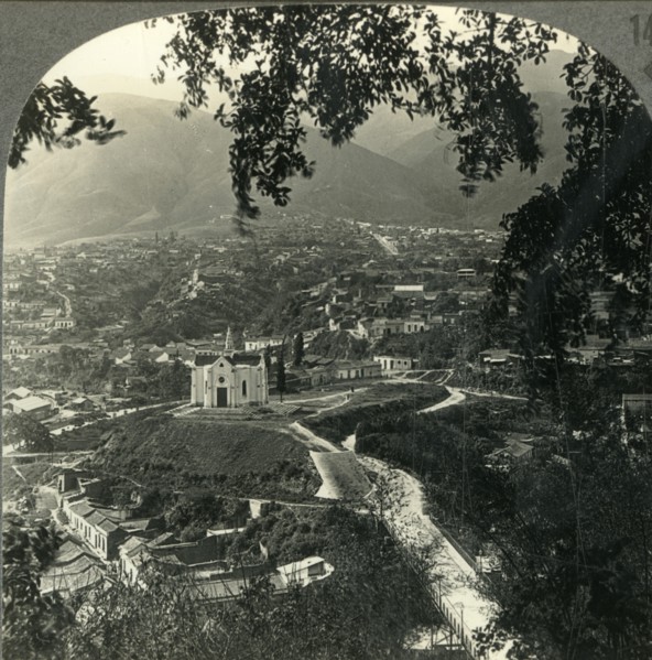 'Overlooking Caracas, the Capital of Venezuela."The Land Where It Is Always Summer".', c1930s. Creator: Unknown.