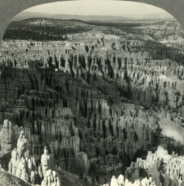 'Sunset in the Silent City, Bryce Canyon, Utah', c1930s. Creator: Unknown.