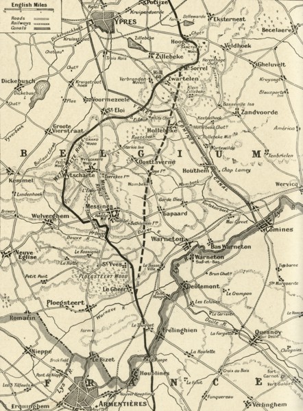 'The Battle of Messines', 1917. Creator: Unknown.