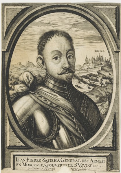 Jan Piotr Sapieha (1569-1611) , c.1630. Creator: Hondius, Hendrik, the Elder (1573-1650).