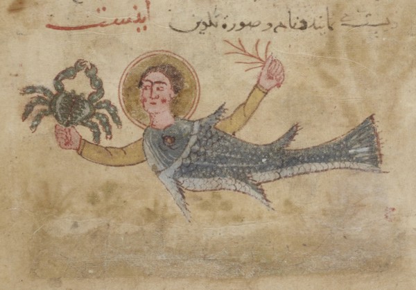 Miniature of the Selection of astrological treasures by Rumi, ca 1273. Creator: Anonymous.
