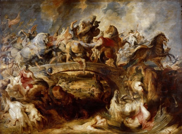The Battle of the Amazons (Amazonomachia), 1617-1618. Creator: Rubens, Pieter Paul (1577-1640).