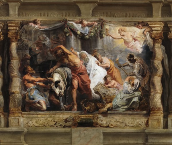 The Victory of Eucharistic Truth over Heresy , c. 1626. Creator: Rubens, Pieter Paul (1577-1640).