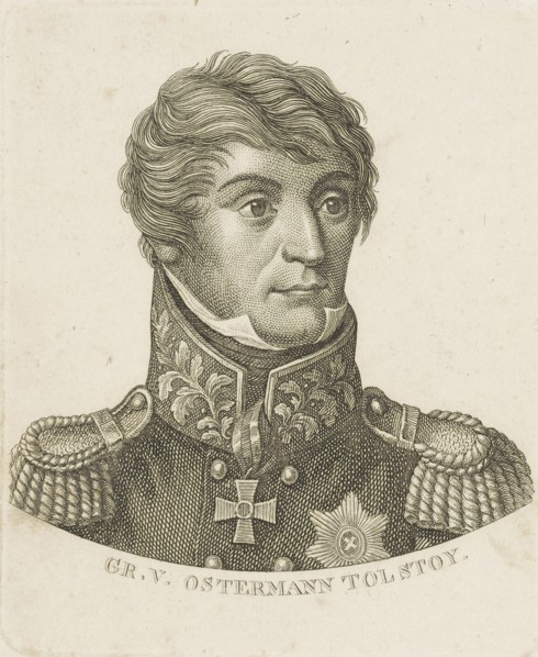 Portrait of Count Alexander Ivanovich Ostermann-Tolstoy (1772-1857), c. 1800. Creator: Anonymous.