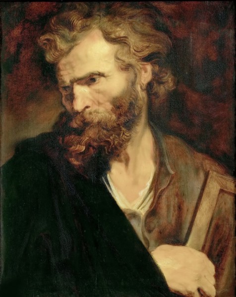 Saint Jude the Apostle, c. 1620. Creator: Dyck, Sir Anthony van (1599-1641).