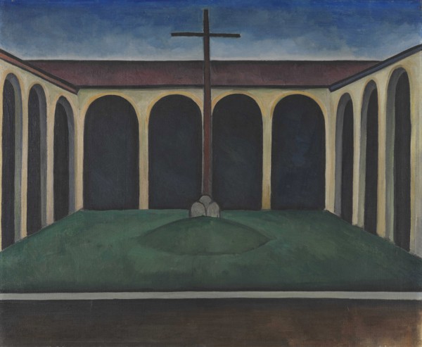 Cloister I, 1913. Creator: Kanoldt, Alexander (1881-1939).