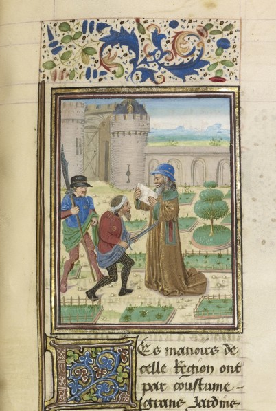 The Death of Parmenion, ca 1470-1475. Creator: Master of the Jardin de vertueuse consolation (active 1450-1475).