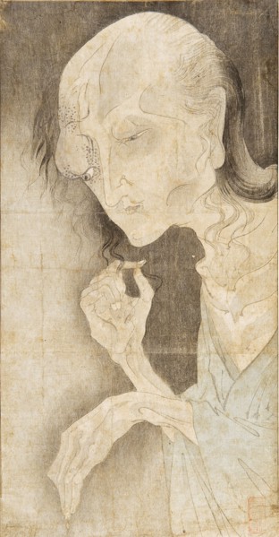 The ghost of Oiwa, Second Half of the 19th cen.. Creator: Yoshitoshi, Tsukioka (1839-1892).