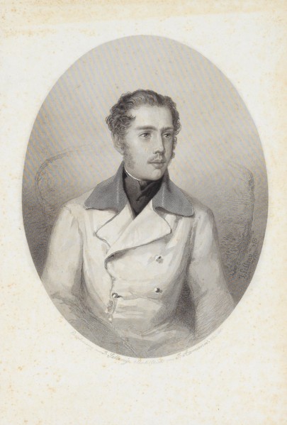 Archduke Karl Ludwig of Austria (1833-1896), 1856. Creator: Axmann, Josef (1793-1873).
