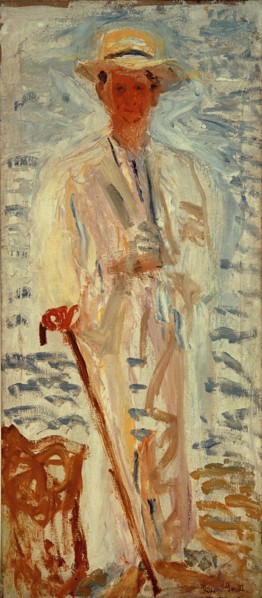 Portrait of the composer Alexander von Zemlinsky (1871-1942), 1908. Creator: Gerstl, Richard (1883-1908).