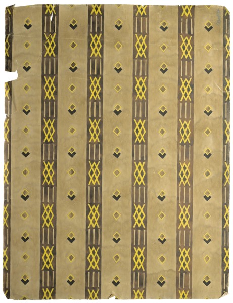 Textile design, Early 20th cen.. Creator: Bakst, Léon (1866-1924).