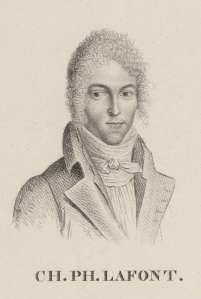 Portrait of the violinist and composer Charles Philippe Lafont (1781-1839). Creator: Ledru, Hilaire (1769-1840).