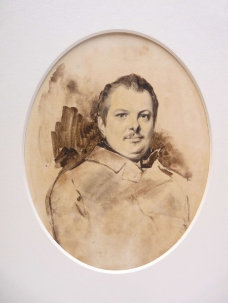 Portrait of Honoré de Balzac (1799-1850), c. 1829. Creator: Devéria, Achille (1800-1857).
