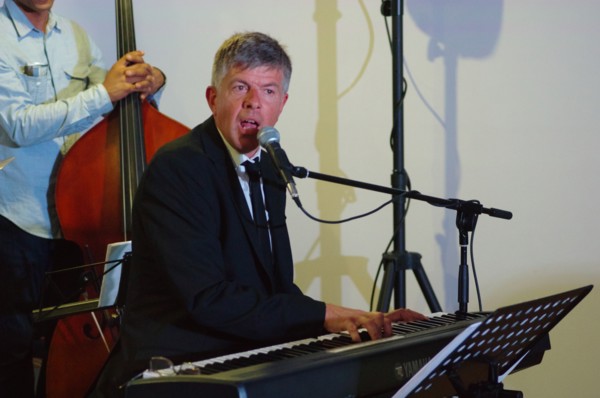 Neal Richardson, Splash Point Jazz, Eastbourne, East Sussex, UK, 28 Aug 2019. Creator: Brian O'Connor.