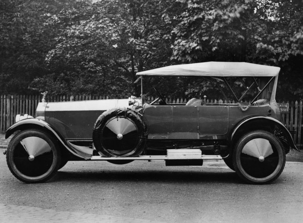 1920 Rolls -Royce Silver Ghost with Grosvenor body. Creator: Unknown.