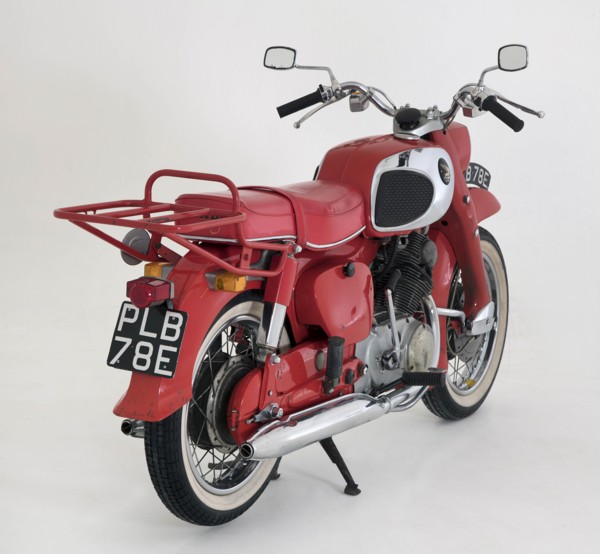 1967 Honda C77 motorcycle. Creator: Unknown.