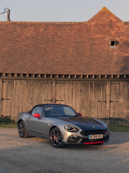 2018 Fiat 124 Abarth Spider. Creator: Unknown.