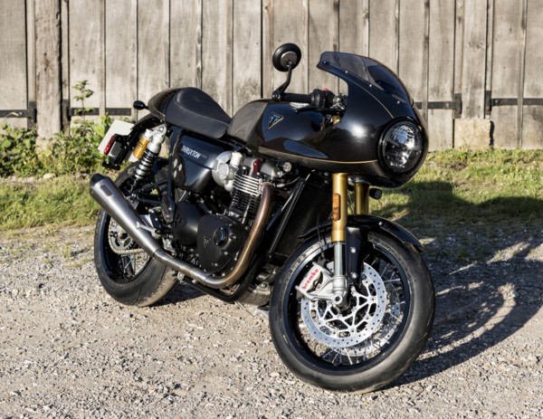 2019 Triumph Thruxton TFC 1200cc. Creator: Unknown.