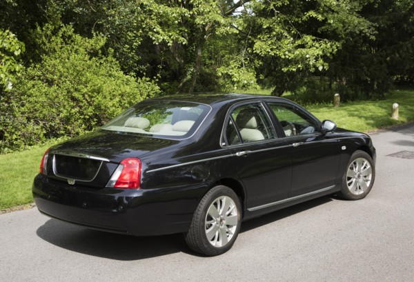 2005 Rover 75 one of the last off the production line. Creator: Unknown.