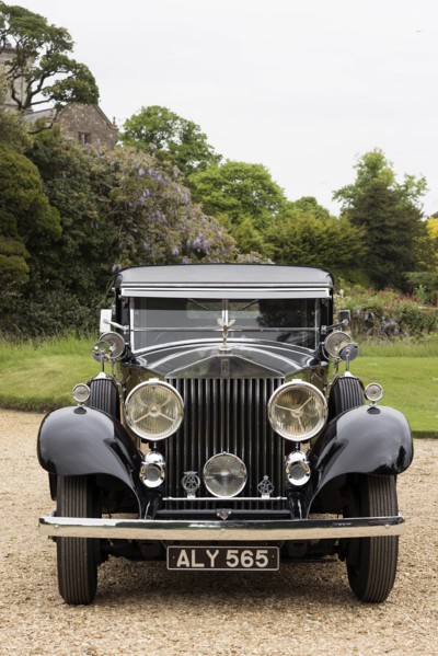 1933 Rolls Royce Phantom II Sedanca de Ville by Barker. Creator: Unknown.
