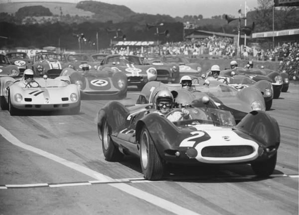 Cooper - Oldsmobile, Bruce McLaren at Goodwood 1964. Creator: Unknown.