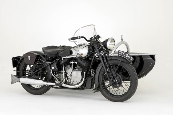 1936 Brough Superior 11-50 Special Combination. Creator: Unknown.