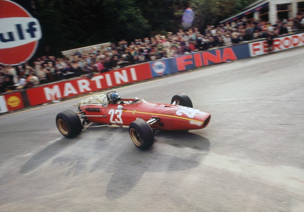 Ferrari, Jacky Ickx, 1968 Belgian Grand Prix. Creator: Unknown.