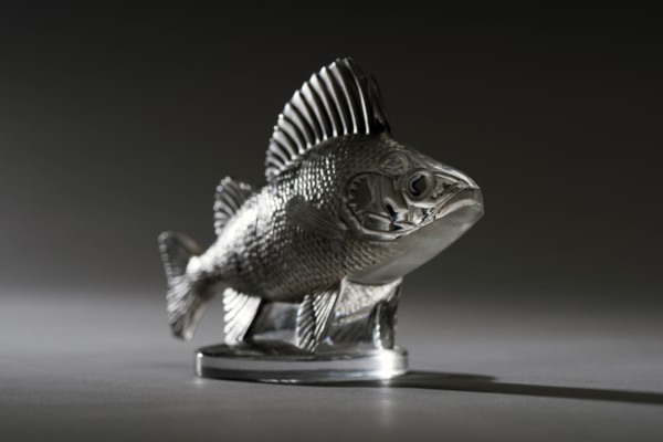 Perche clear Lalique mascot. Creator: Unknown.