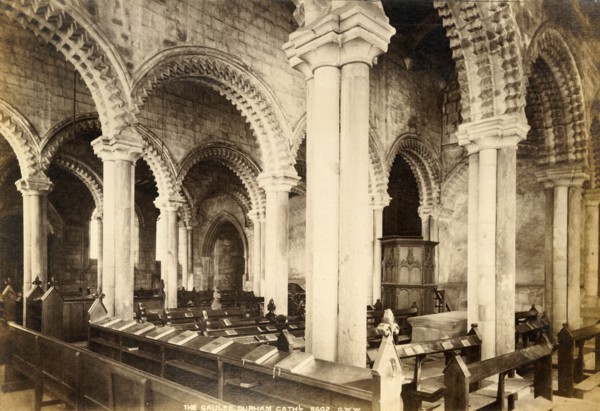 'Galilee Chapel, Durham Cathedral', 1893. Creator: Unknown.