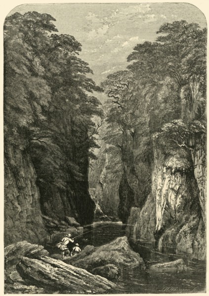 'Fors Nothyn', North Wales, c1850.  Creator: Josiah Wood Whymper.