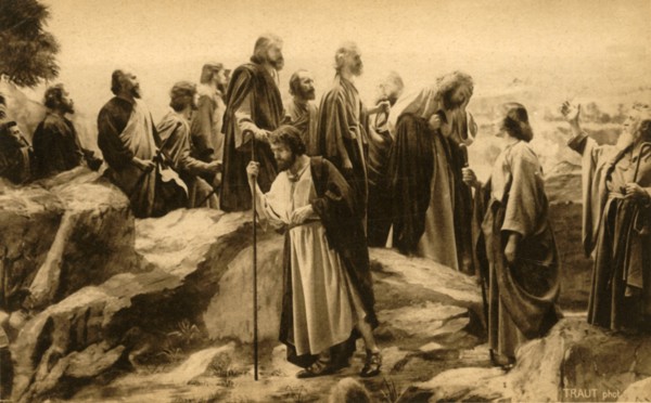 The journey to Jerusalem, 1922.  Creator: Henry Traut.
