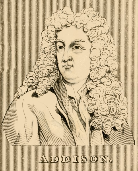 'Addison', (1672-1719), 1830. Creator: Unknown.