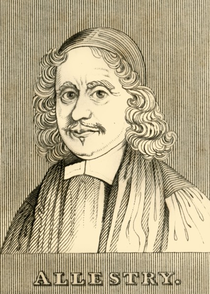 'Alllestry', (1619-1681), 1830. Creator: Unknown.