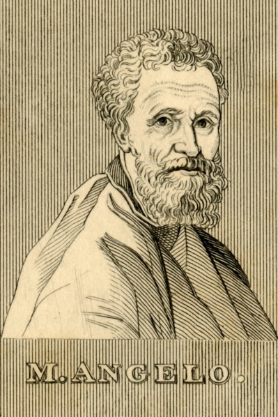 'M. Angelo', (1475-1564), 1830. Creator: Unknown.