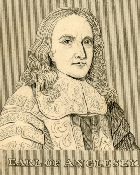 'Earl of Anglesey', (1614-1686), 1830. Creator: Unknown.