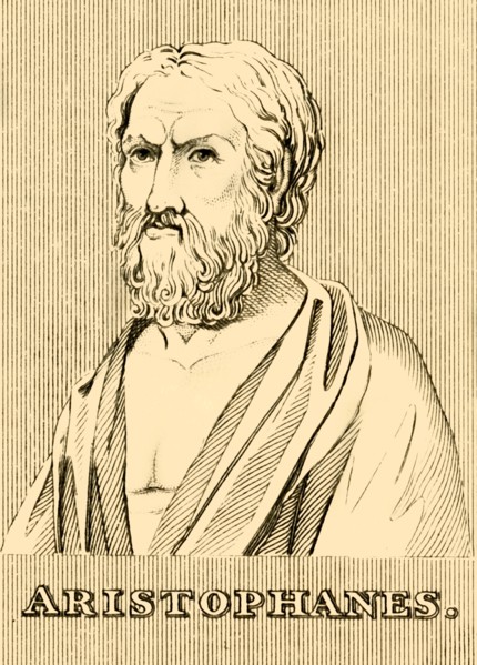 'Aristophanes', (c460-380 BC), 1830. Creator: Unknown.