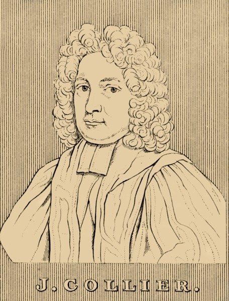'J. Collier', (1650-1726), 1830. Creator: Unknown.