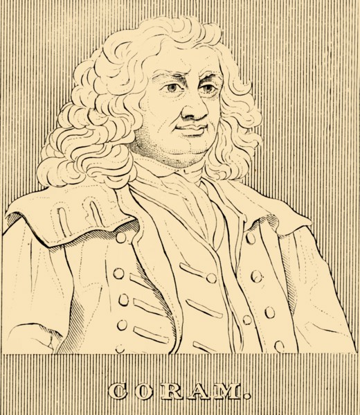 'Coram', (c1668-1751), 1830. Creator: Unknown.